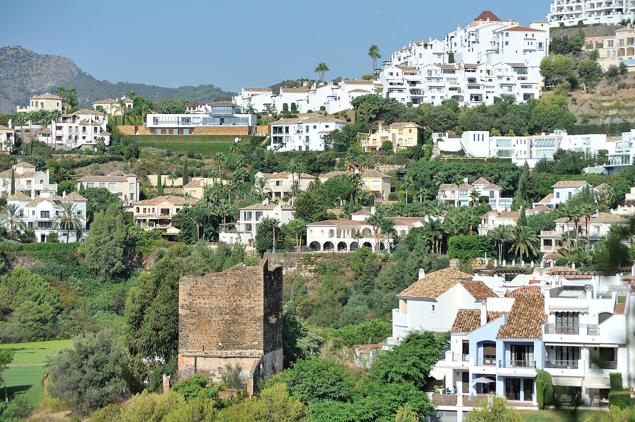 Residential hillside in Benahavís